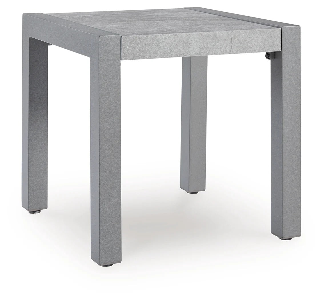 Hurley Park Gray Outdoor End Table