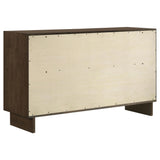 Glenwood Warm Brown 6-Drawer Dresser