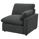 Collins Dark Gray 5-Piece Modular Power Reclining Sectional