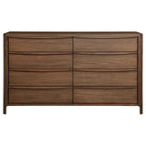 Maderia Walnut 8-Drawer Dresser