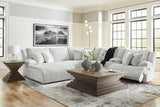 Top Tier Alloy 6-Piece RAF Chaise Reclining Sectional