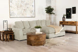 Blaine Sand Upholstered Reversible Sectional Sofa
