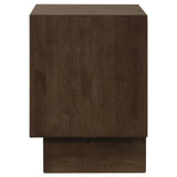 Glenwood Warm Brown 2-Drawer Nightstand