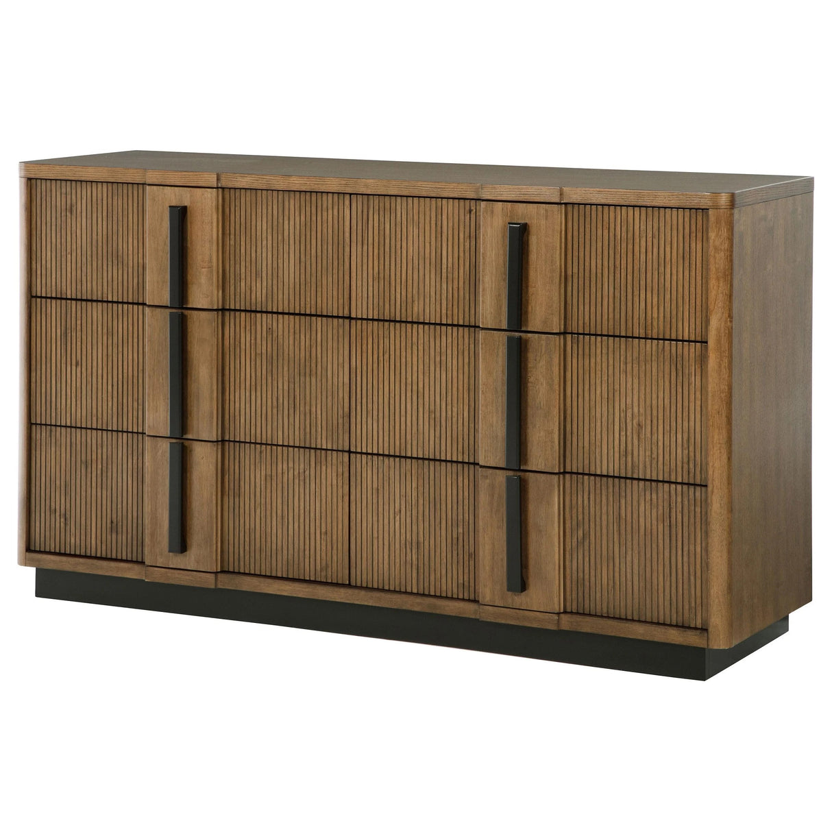 Terrace Ash Brown 6-Drawer Dresser