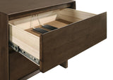 Glenwood Warm Brown 2-Drawer Nightstand
