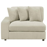 Blaine Sand Upholstered Reversible Sectional Sofa
