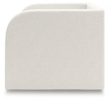 Arloster Tan/White Twin Upholstered Day Bed with Storage