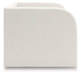 Arloster Tan/White Twin Upholstered Day Bed with Storage