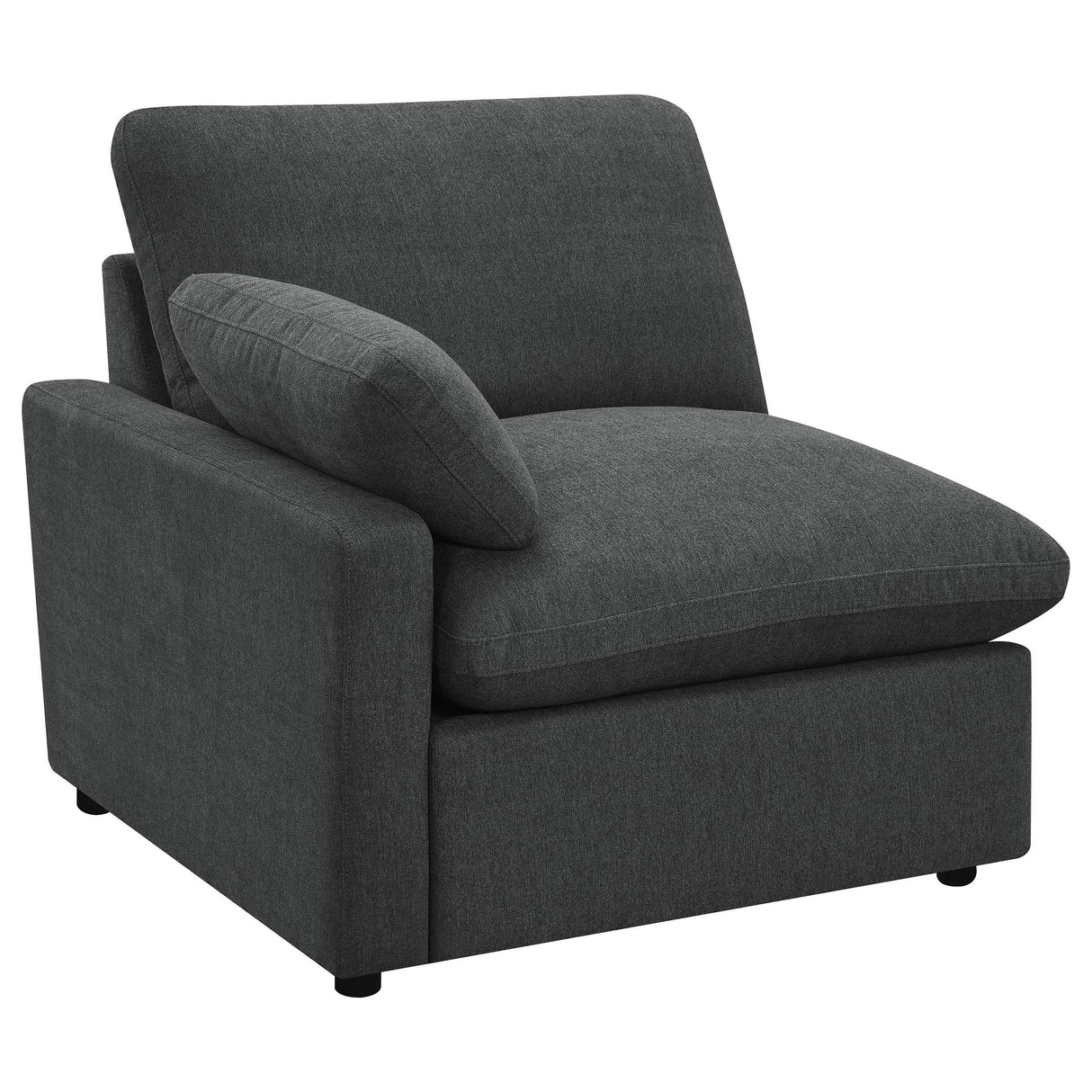 Collins Dark Gray Modular Power Reclining Loveseat