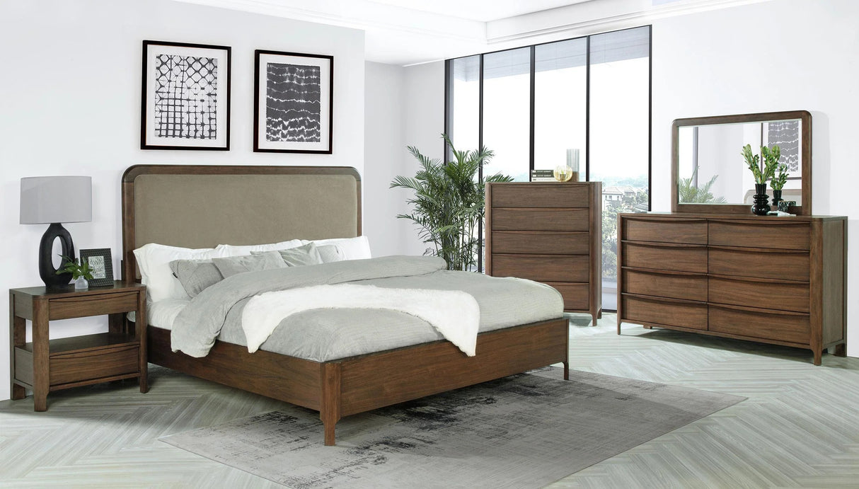 Maderia Walnut 8-Drawer Dresser