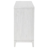 Marielle Distressed White 6-Drawer Bedroom Dresser