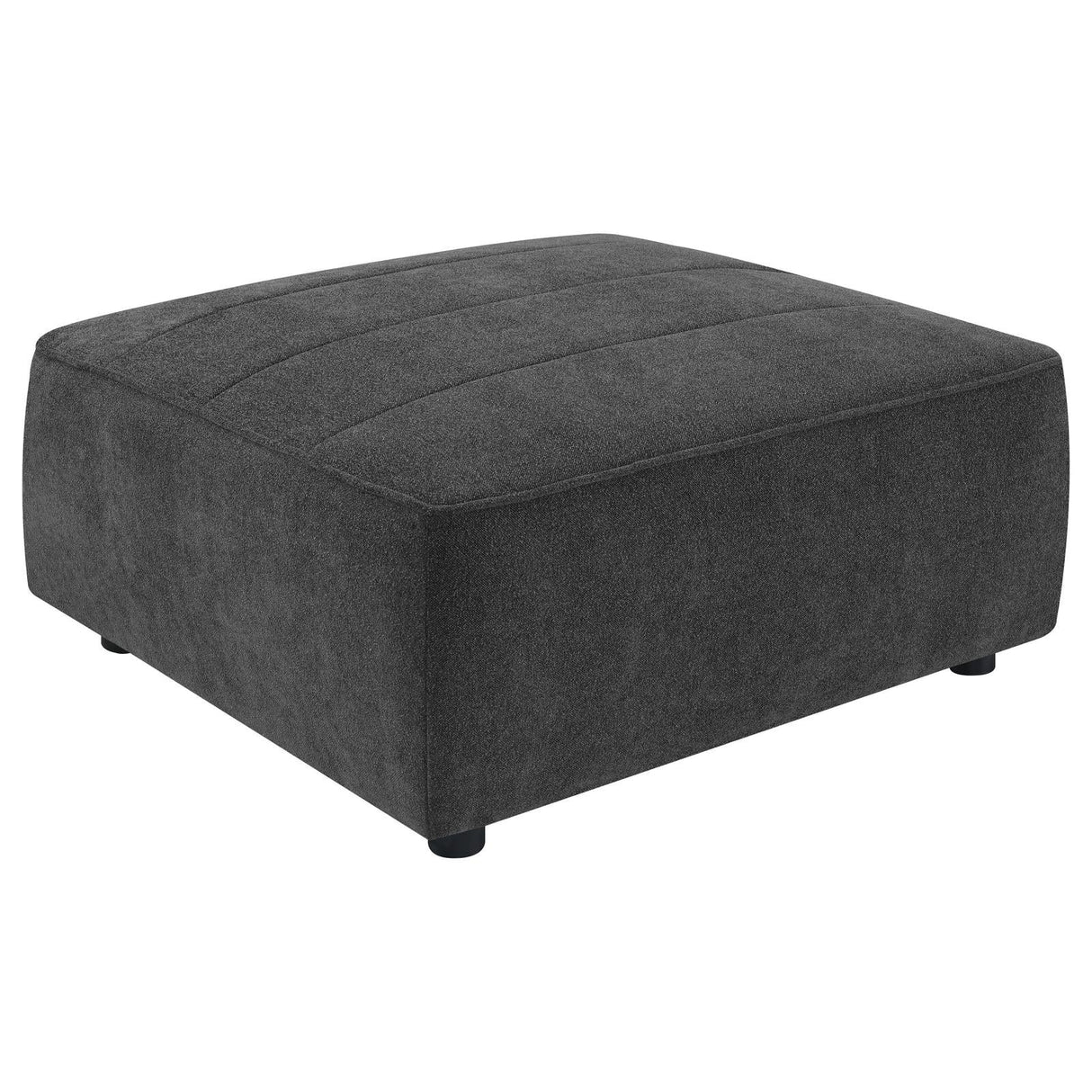 Sunny Dark Charcoal Upholstered 6-Piece Modular Sectional