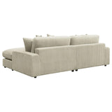Blaine Sand Upholstered Reversible Sectional Sofa
