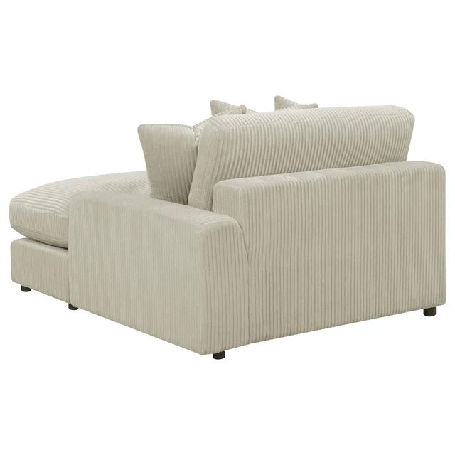 Blaine Sand Upholstered Reversible Sectional Sofa