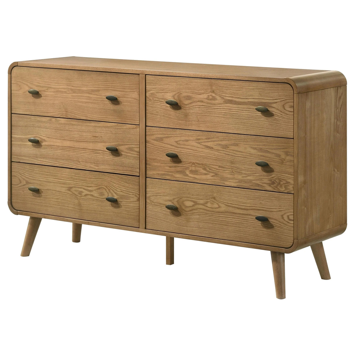 Robyn Light Ash 6-Drawer Dresser
