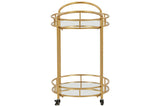 Wynora Gold Bar Cart