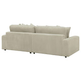 Blaine Sand Upholstered Reversible Sectional Sofa