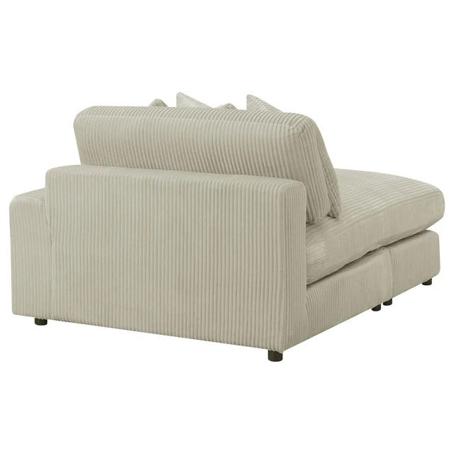 Blaine Sand Upholstered Reversible Sectional Sofa