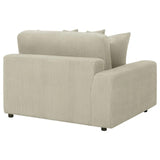 Blaine Sand Upholstered Reversible Sectional Sofa