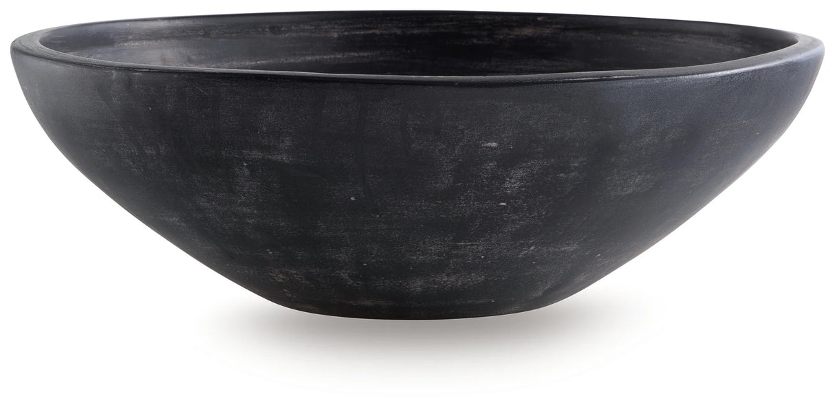 Meadie Distressed Black Bowl