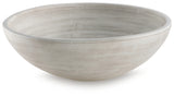 Meadie Distressed White Bowl