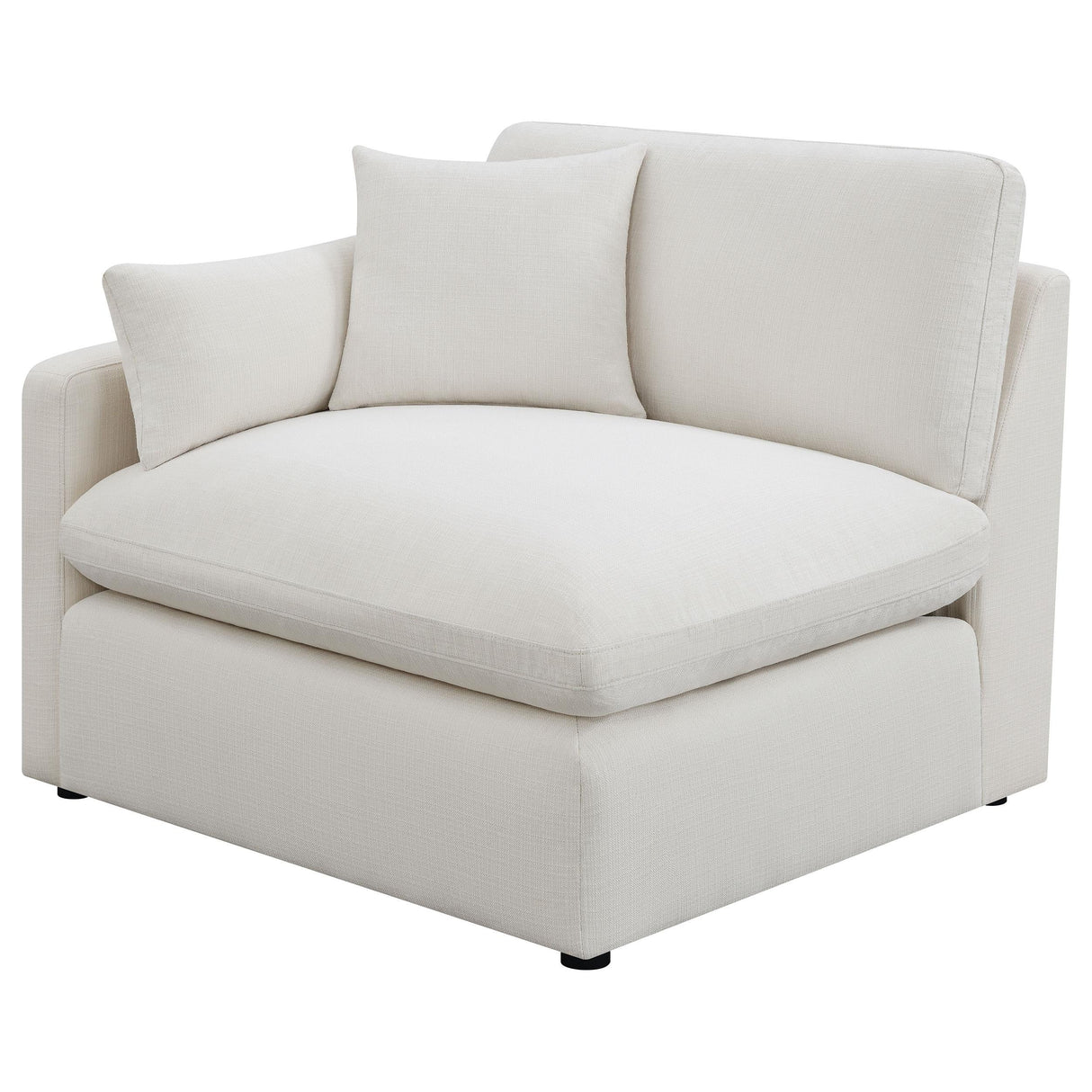 Hobson Ivory 6-piece Upholstered Modular Sectional Sofa
