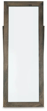 Dirkins Brown Floor Mirror