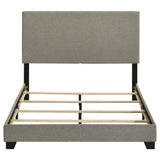 Dorian Taupe Upholstered Full Panel Bed