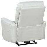 Greenfield Ivory Upholstered Power Reclining Living Room Set