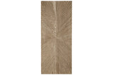Lenora Distressed Brown Wall Decor