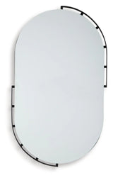 Valkings Black Accent Mirror (Set of 2)