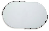Valkings Black Accent Mirror (Set of 2)