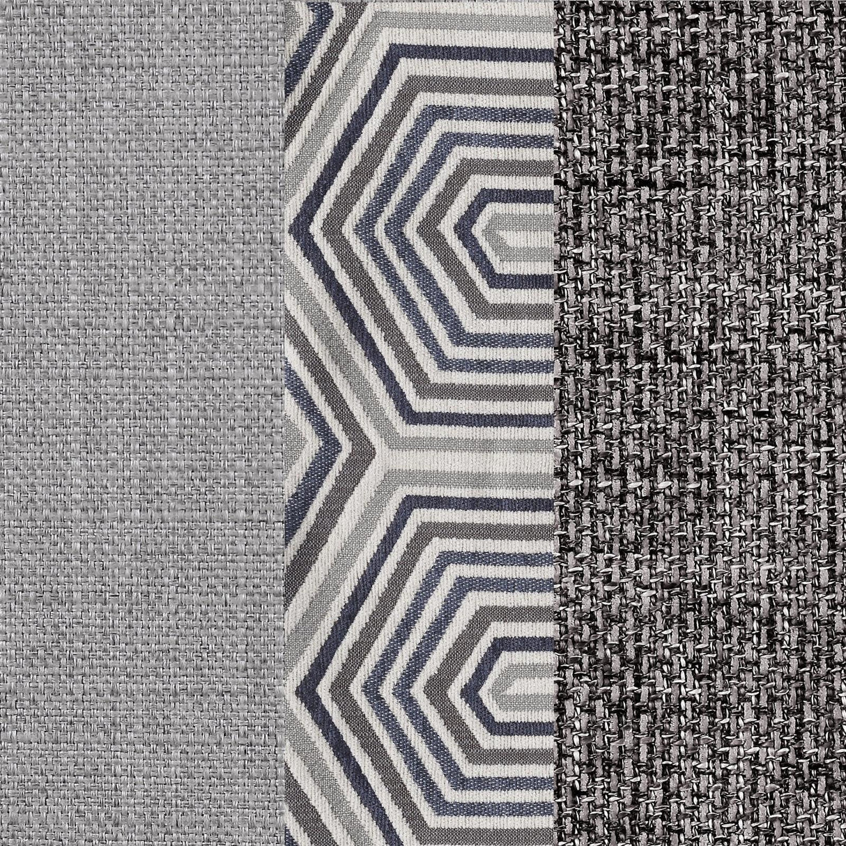 Cambria Gray Upholstered 4-Piece Modular Sectional