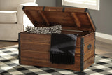 Kettleby Brown Storage Trunk