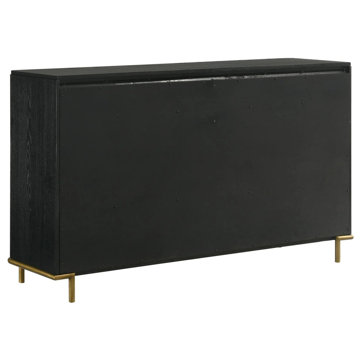 Arini Black 8-Drawer Bedroom Dresser