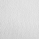 Caspian White and Black Upholstered Curved Arms Sectional Sofa