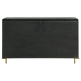 Arini Black 8-Drawer Bedroom Dresser