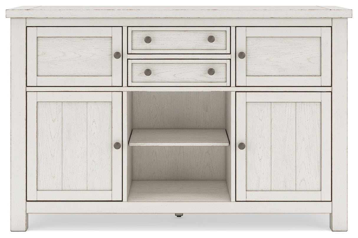 Robbinsdale Antique White Dining Server