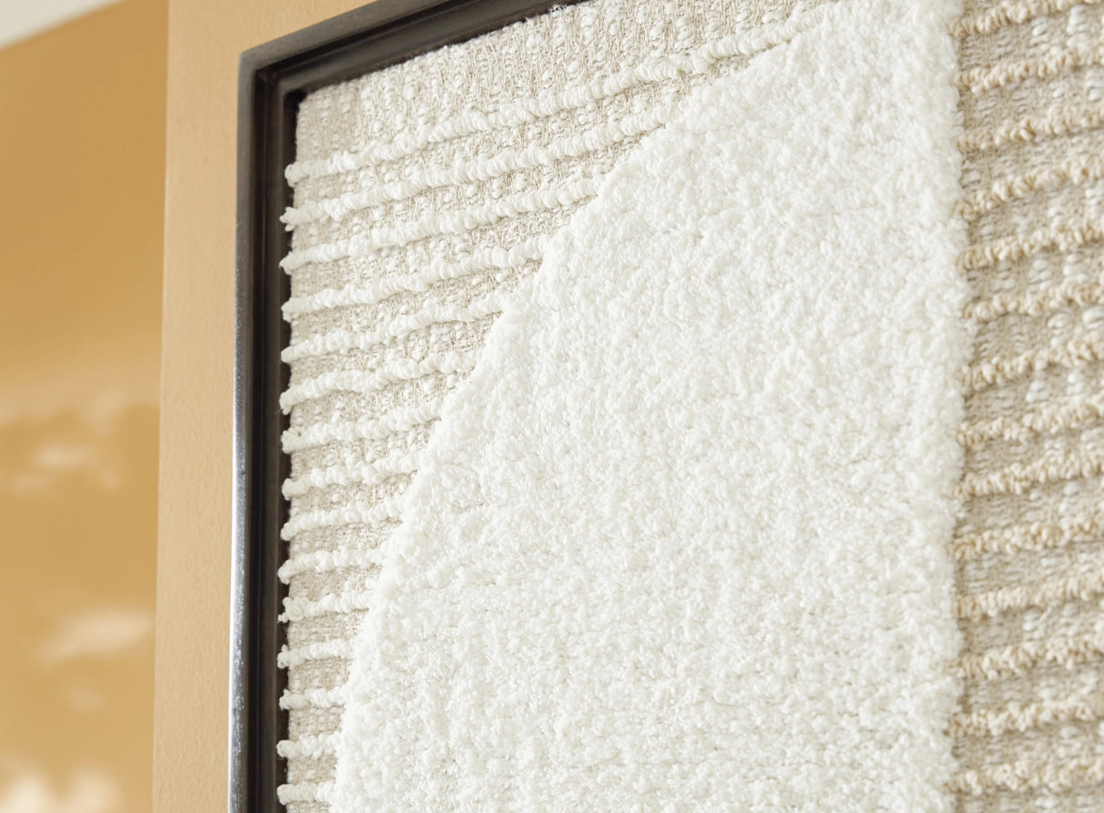 Bachard Tan/White Wall Decor