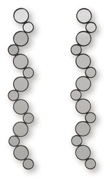 Vinler Black Accent Mirror Set (Set of 2)