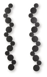 Vinler Black Accent Mirror Set (Set of 2)