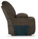 Top Tier Chocolate 3-Piece RAF Chaise Reclining Sectional