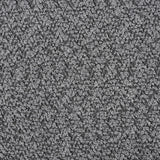 Caspian Gray Upholstered Curved Arms Sectional Sofa