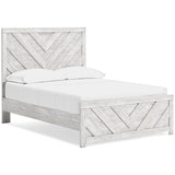 Cayboni Whitewash Youth Panel Bedroom Set