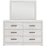 Cayboni Whitewash Youth Panel Bedroom Set
