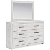 Cayboni Whitewash Youth Panel Bedroom Set