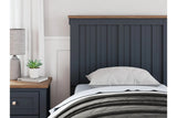 Landocken Brown/Blue Youth Panel Bedroom Set