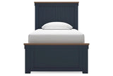 Landocken Brown/Blue Youth Panel Bedroom Set