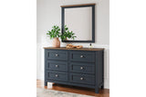 Landocken Brown/Blue Youth Panel Bedroom Set