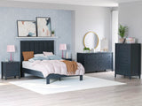 Simmenfort Navy Blue Youth Platform Bedroom Set